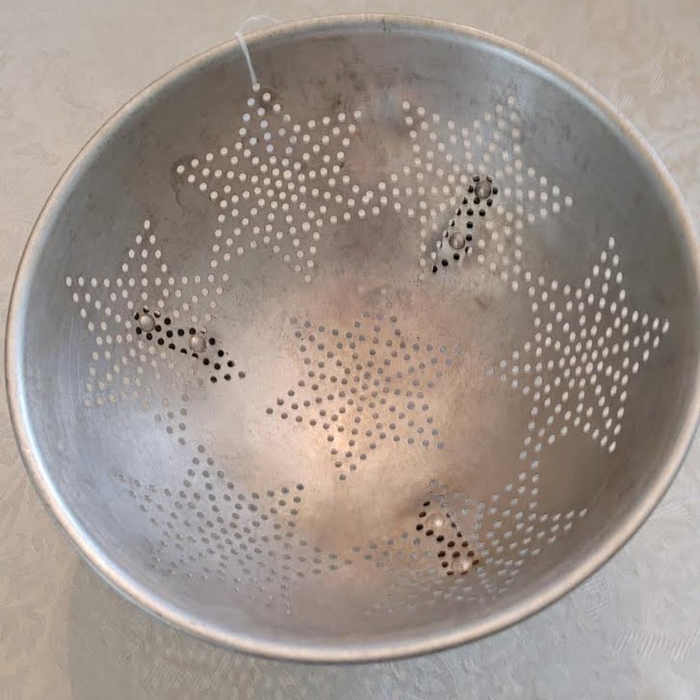Vintage colander